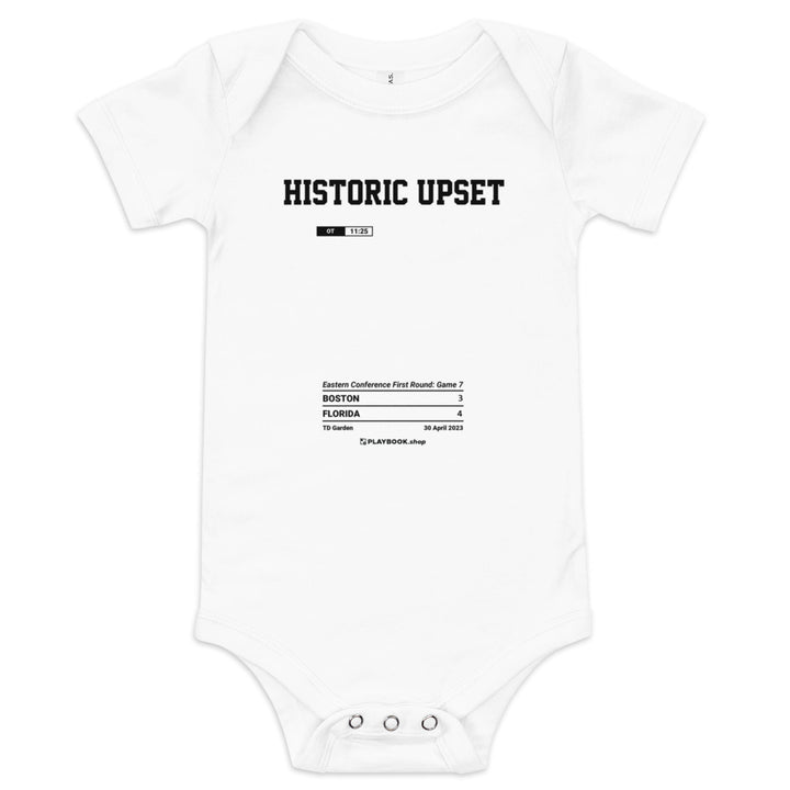 Greatest Florida Panthers Goals Baby Bodysuit: Historic upset (2023)