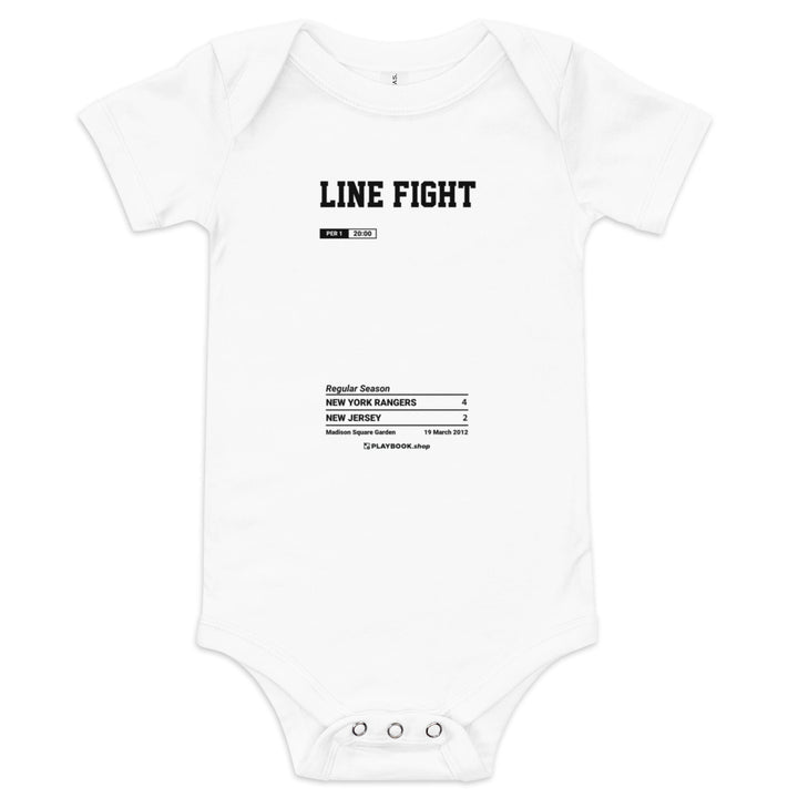 Oddest Rangers Plays Baby Bodysuit: Line Fight (2012)