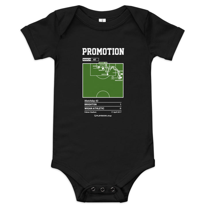 Greatest Brighton & Hove Albion Goals Baby Bodysuit: Promotion (2017)