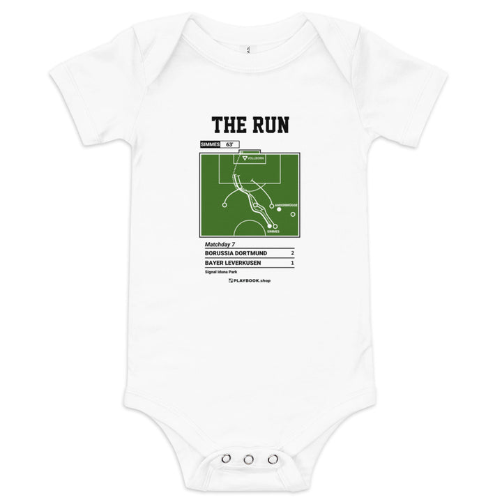 Greatest Borussia Dortmund Goals Baby Bodysuit: The Run (1984)