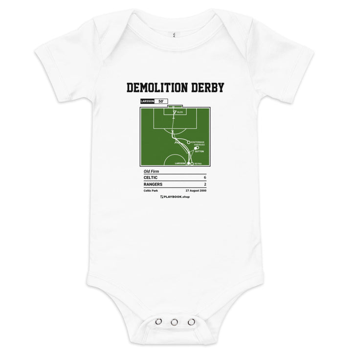 Greatest Celtic Goals Baby Bodysuit: Demolition Derby (2000)