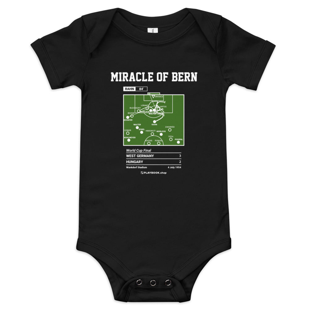 Greatest Germany National Team Goals Baby Bodysuit: Miracle of Bern (1954)