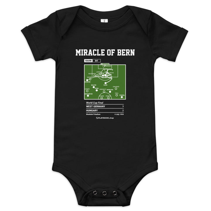 Greatest Germany National Team Goals Baby Bodysuit: Miracle of Bern (1954)