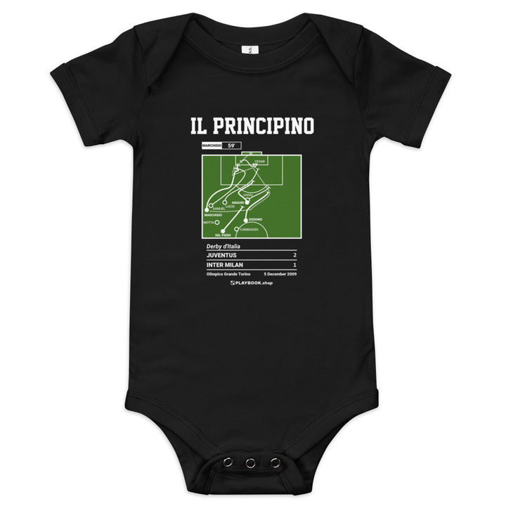 Greatest Juventus Goals Baby Bodysuit: Il Principino (2009)