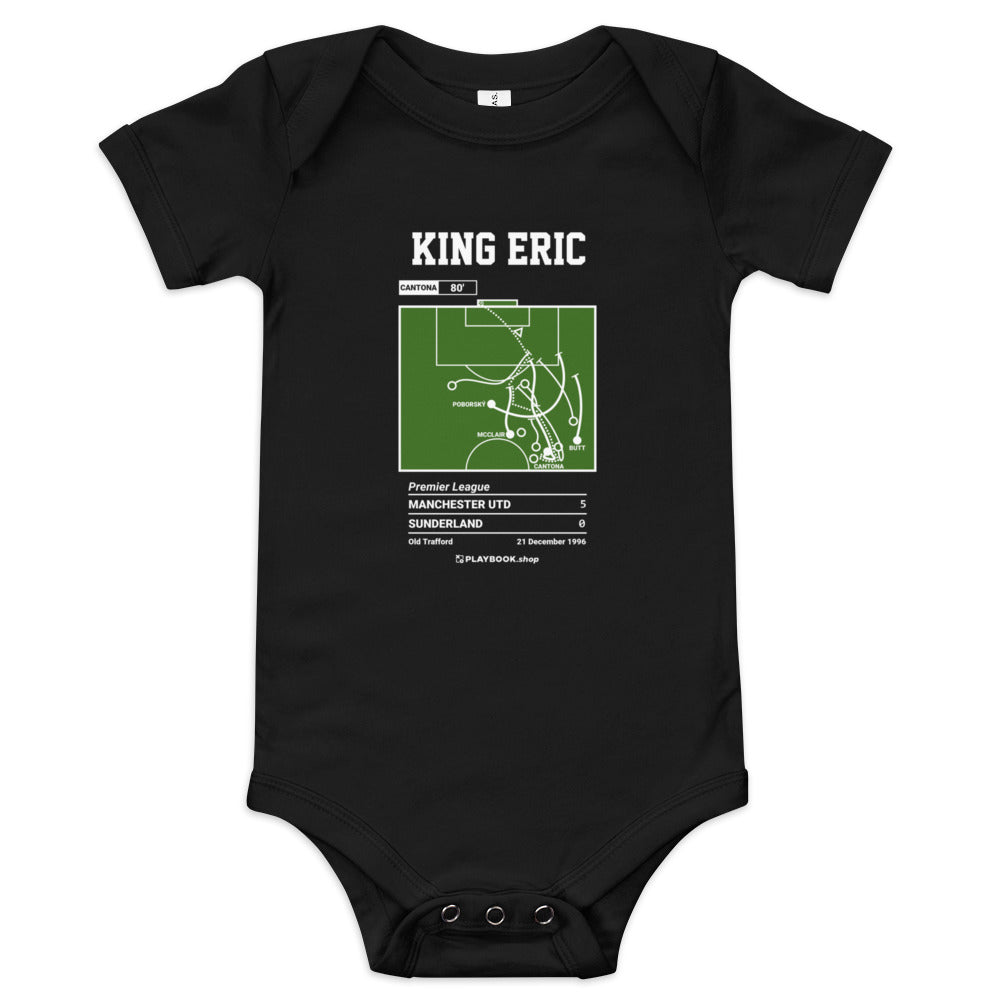 Greatest Manchester United Goals Baby Bodysuit: King Eric (1996)