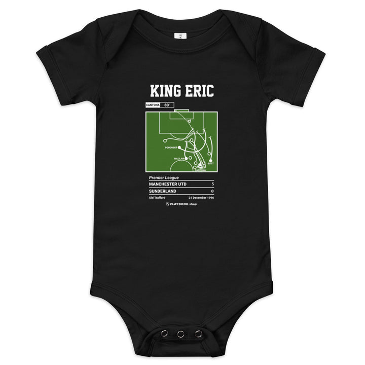 Greatest Manchester United Goals Baby Bodysuit: King Eric (1996)