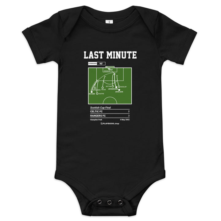 Greatest Rangers FC Goals Baby Bodysuit: Last Minute (2002)