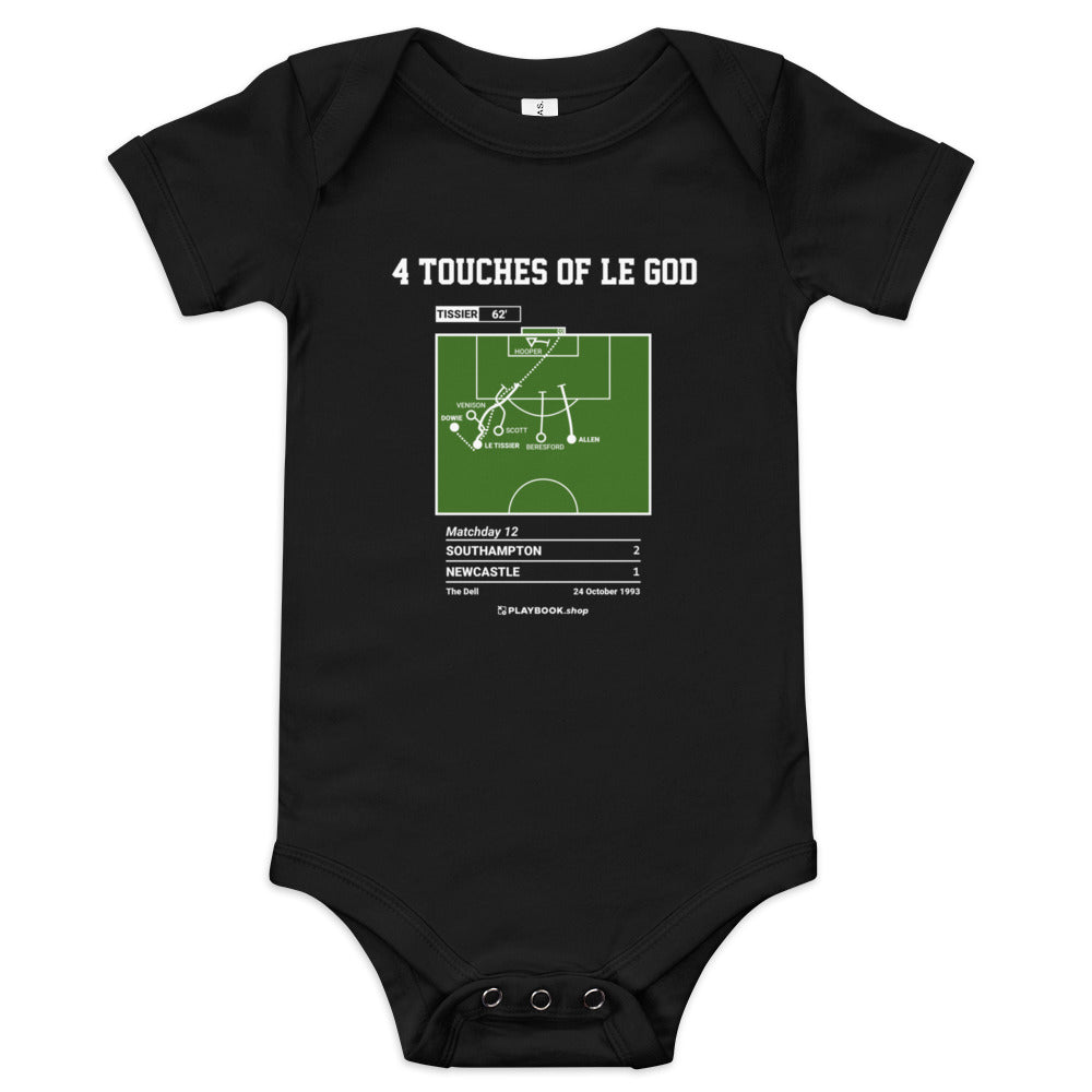 Greatest Southampton Goals Baby Bodysuit: 4 touches of Le God (1993)