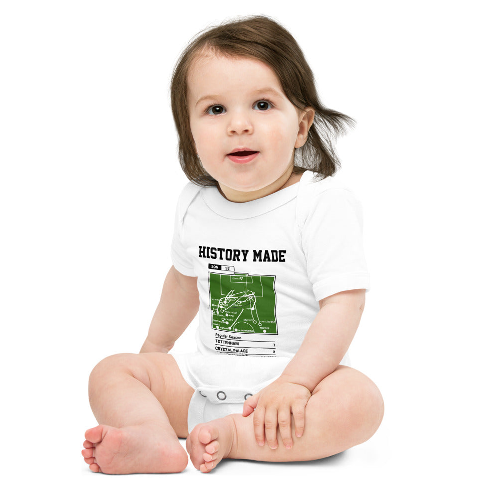 Greatest Tottenham Hotspur Goals Baby Bodysuit: History Made (2019)