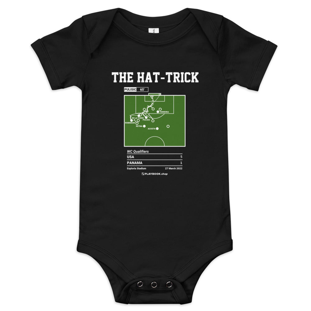 Greatest USMNT Goals Baby Bodysuit: The Hat-trick (2022)