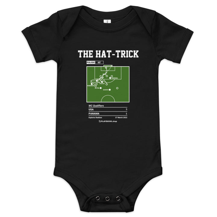 Greatest USMNT Goals Baby Bodysuit: The Hat-trick (2022)