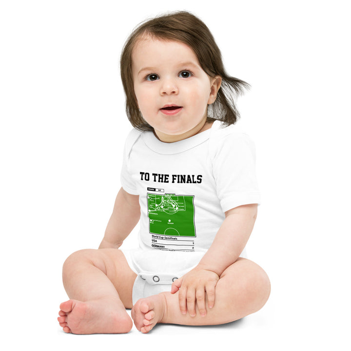 Greatest USWNT Goals Baby Bodysuit: To the Finals (2015)