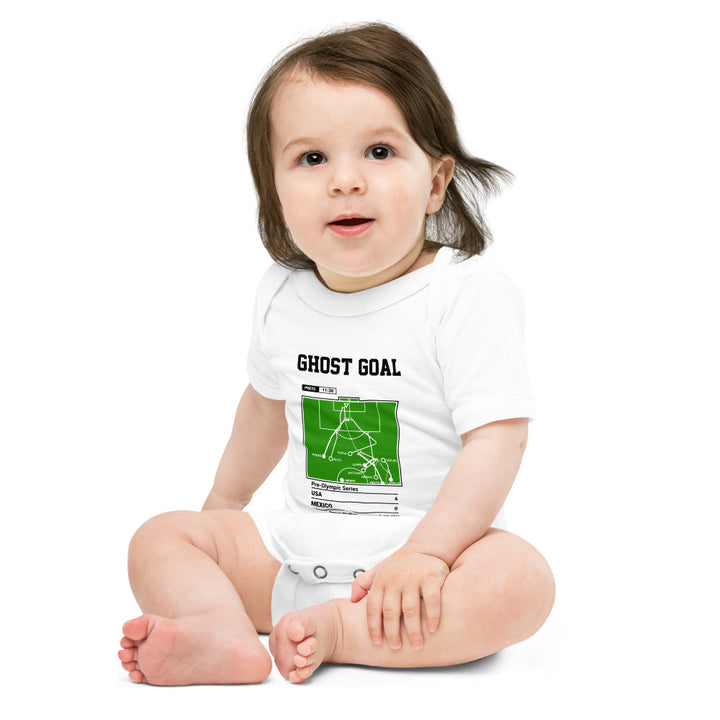 Greatest USWNT Goals Baby Bodysuit: Ghost Goal (2021)