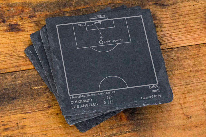 Greatest Colorado Rapids Goals: Slate Coasters (Set of 4)