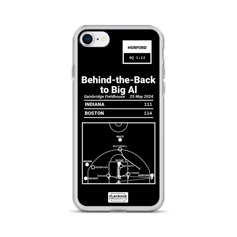 Boston Celtics Greatest Plays iPhone Case: Behind-the-Back to Big Al (2024)