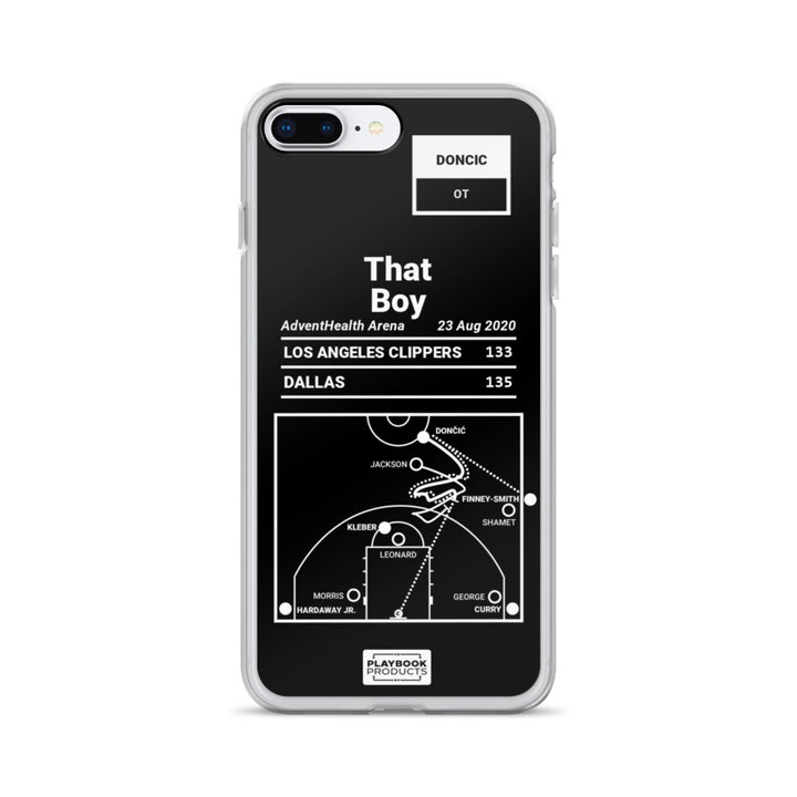 Dallas Mavericks Greatest Plays iPhone Case: That 'White Boy' (2020)