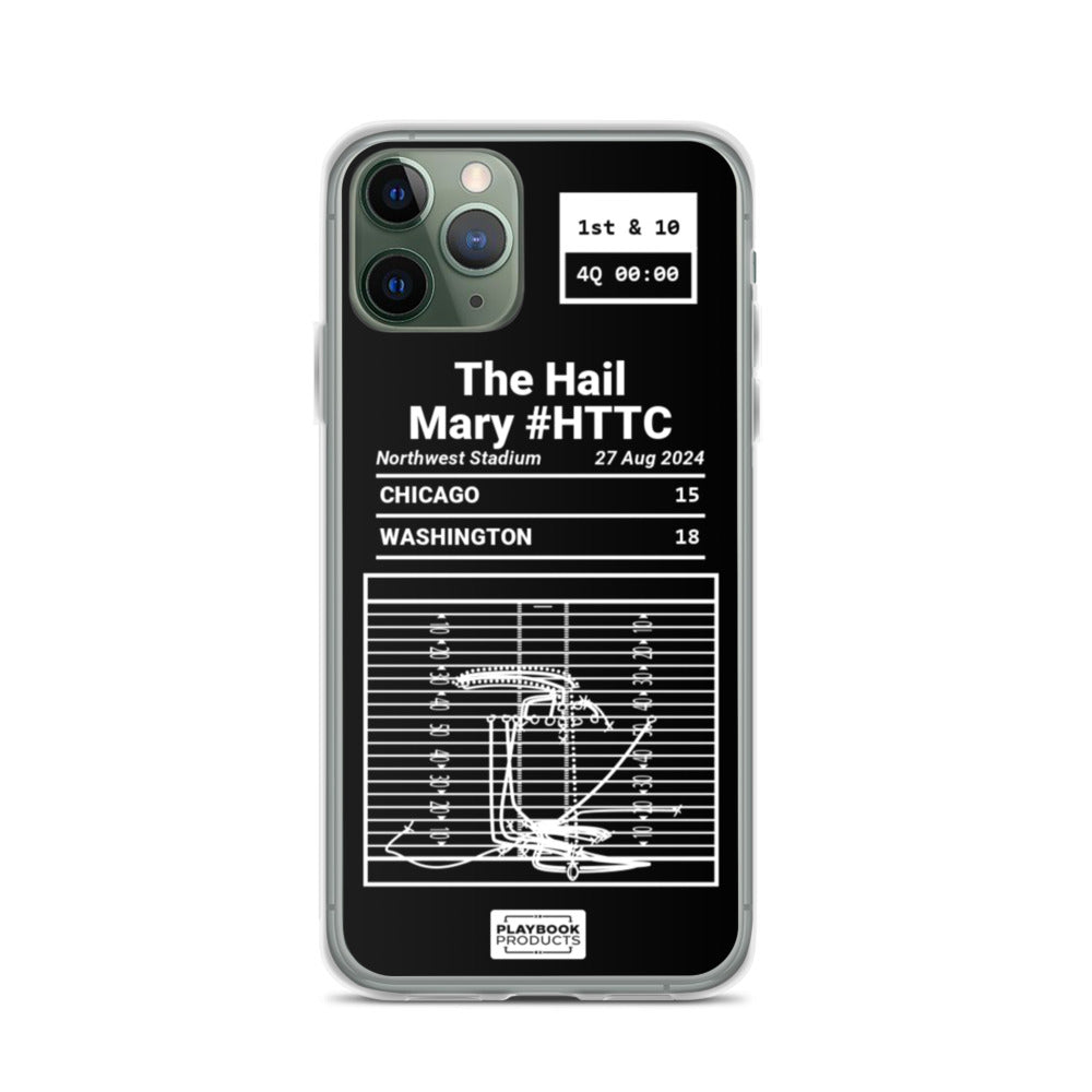 Washington Commanders Greatest Plays iPhone Case: The Hail Mary #HTTC (2024)