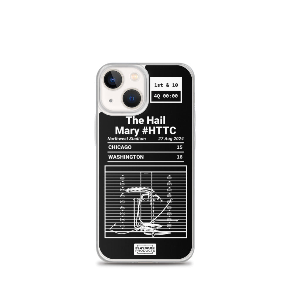 Washington Commanders Greatest Plays iPhone Case: The Hail Mary #HTTC (2024)