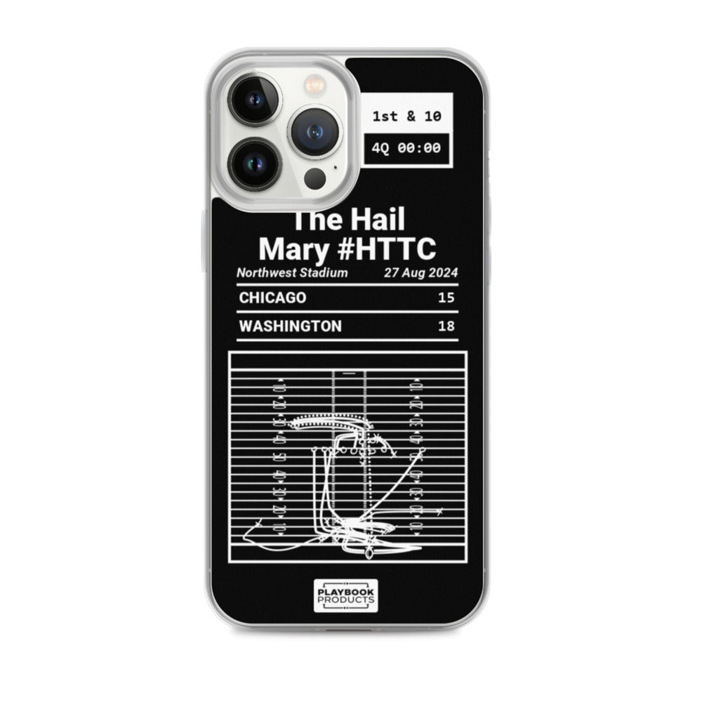 Washington Commanders Greatest Plays iPhone Case: The Hail Mary #HTTC (2024)