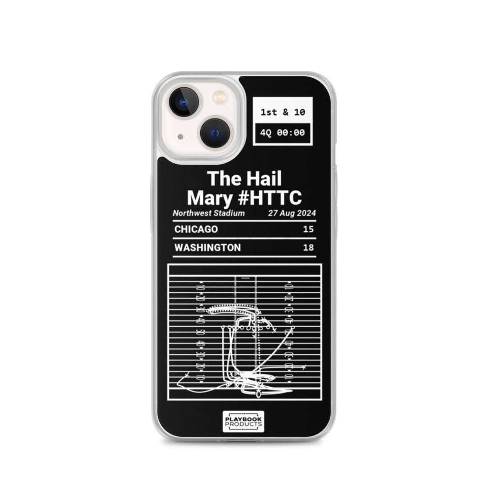 Washington Commanders Greatest Plays iPhone Case: The Hail Mary #HTTC (2024)