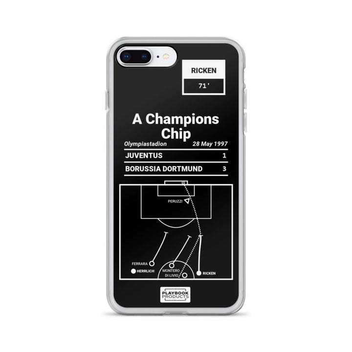 Borussia Dortmund Greatest Goals iPhone Case: A Champions Chip (1997)