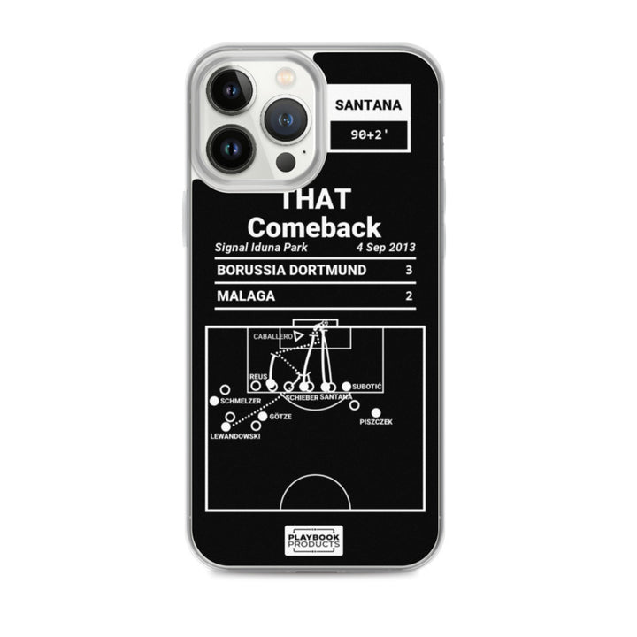 Borussia Dortmund Greatest Goals iPhone Case: THAT Comeback (2013)