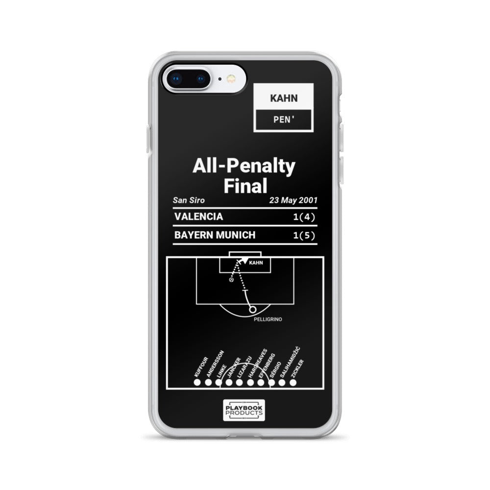 Bayern München Greatest Goals iPhone Case: All-Penalty Final (2001)