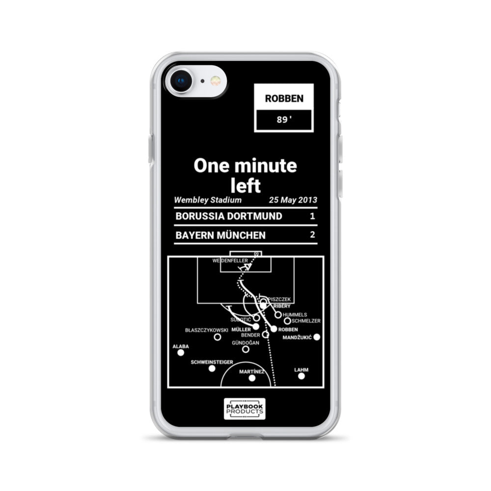 Bayern München Greatest Goals iPhone Case: One minute left (2013)