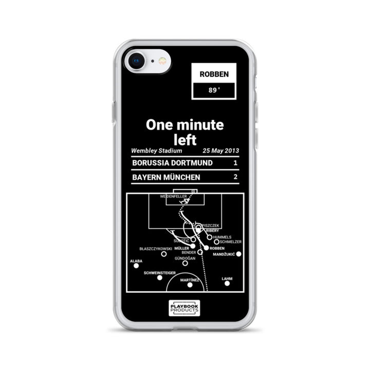 Bayern München Greatest Goals iPhone Case: One minute left (2013)