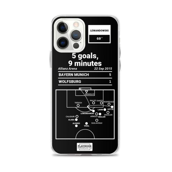 Bayern München Greatest Goals iPhone Case: 5 goals, 9 minutes (2015)