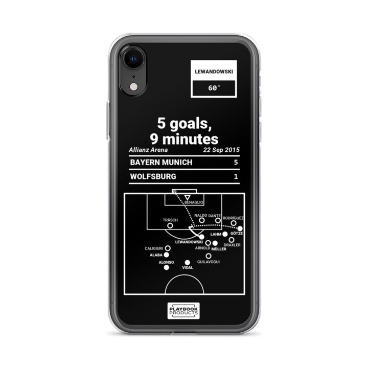 Bayern München Greatest Goals iPhone Case: 5 goals, 9 minutes (2015)