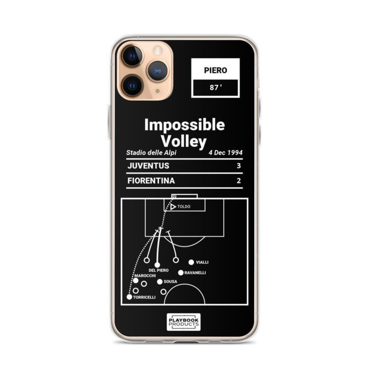 Juventus Greatest Goals iPhone Case: Impossible Volley (1994)