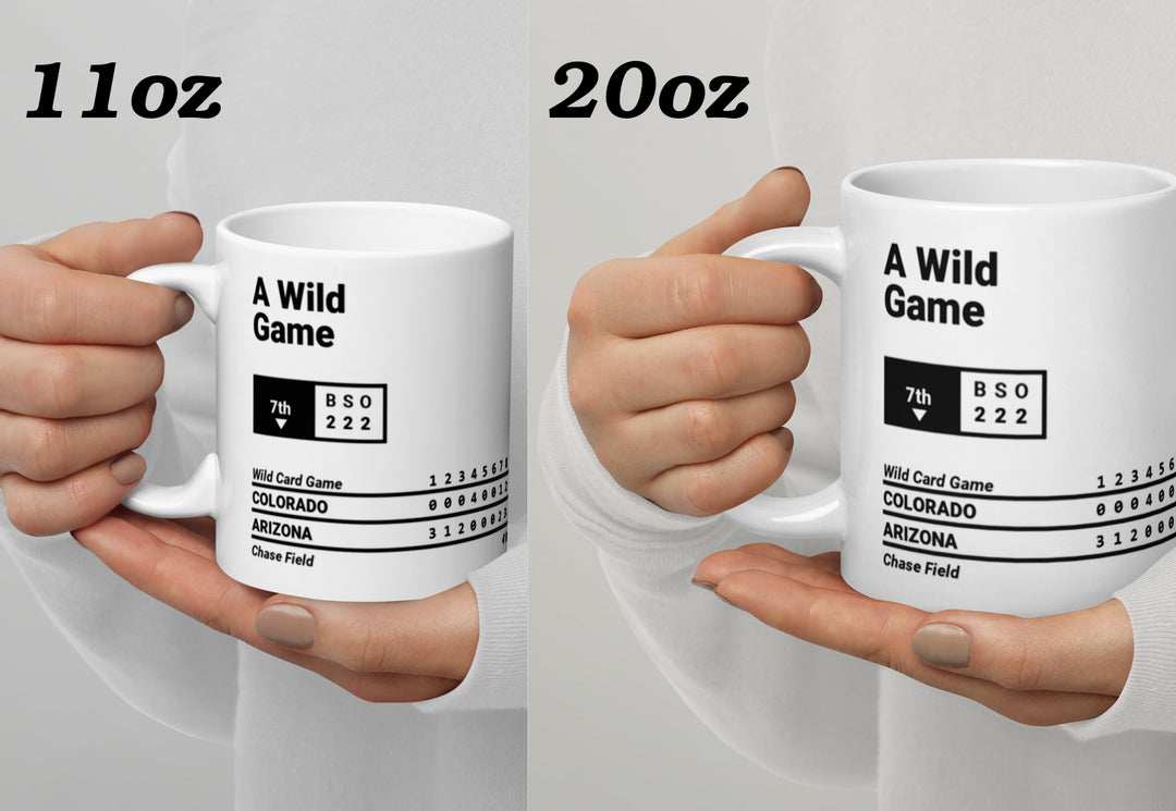 Arizona Diamondbacks Greatest Plays Mug: A Wild Game (2017)