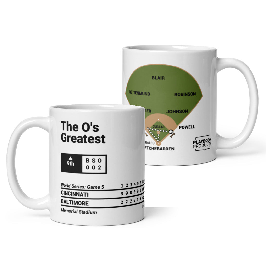 Baltimore Orioles Greatest Plays Mug: The O's Greatest (1970)