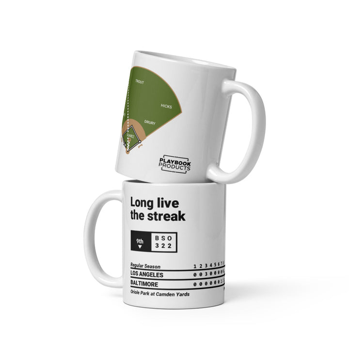Baltimore Orioles Greatest Plays Mug: Long live the streak (2022)