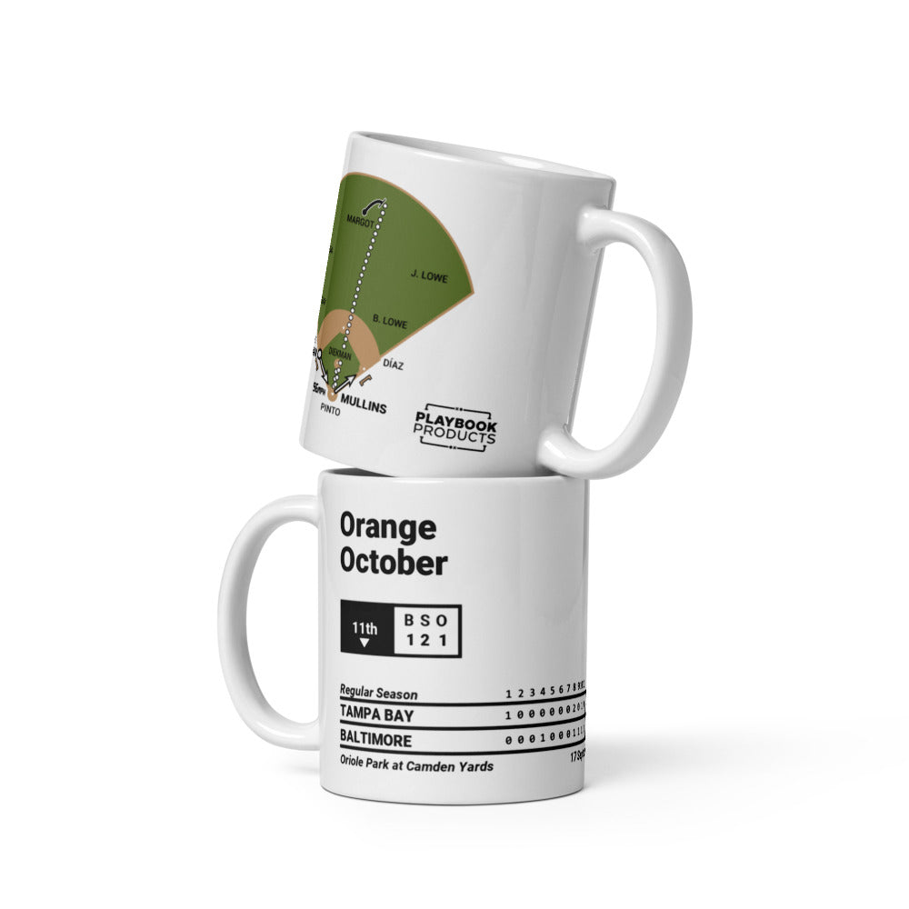 Baltimore Orioles Greatest Plays Mug: Orange October (2023)