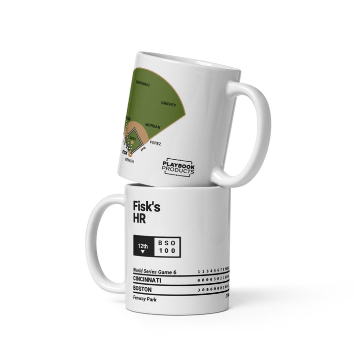 Boston Red Sox Greatest Plays Mug: Fisk's HR (1975)