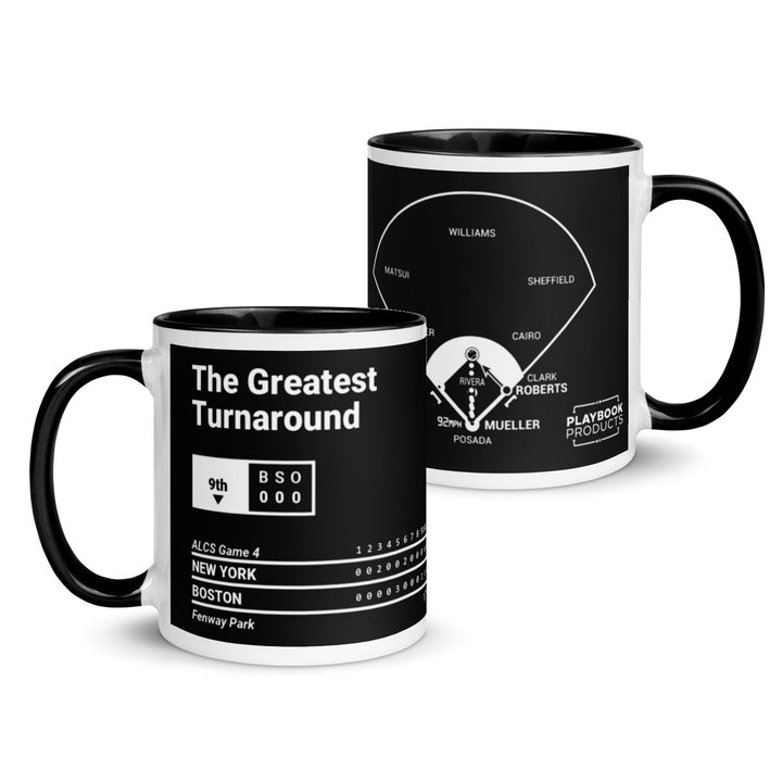 Boston Red Sox Greatest Plays Mug: The Greatest Turnaround (2004)