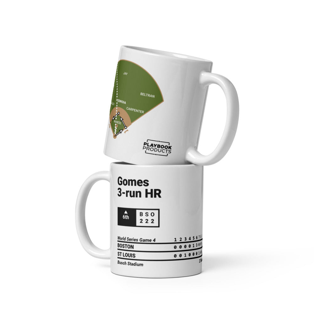 Boston Red Sox Greatest Plays Mug: Gomes 3-run HR (2013)