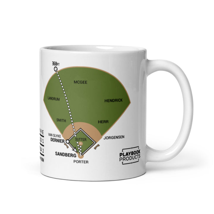 Chicago Cubs Greatest Plays Mug: The Sandberg Game (1984)