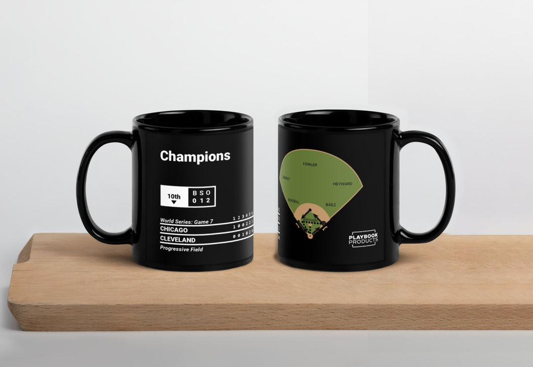 Chicago Cubs Greatest Plays Mug: Champions (2016)