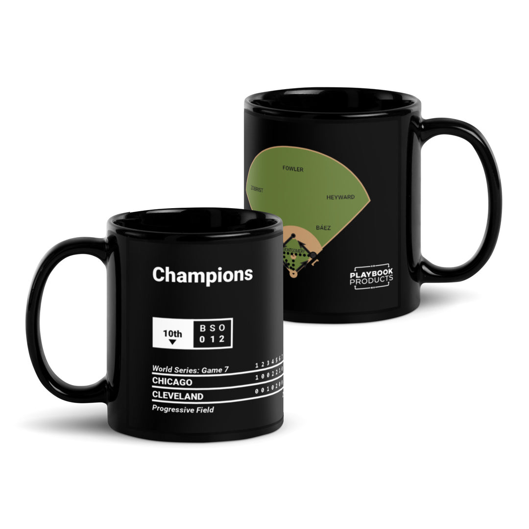 Chicago Cubs Greatest Plays Mug: Champions (2016)