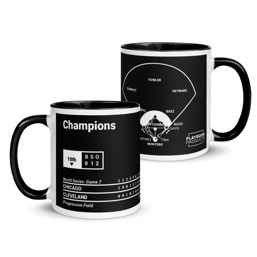 Chicago Cubs Greatest Plays Mug: Champions (2016)