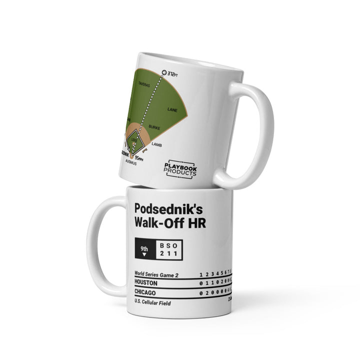 Chicago White Sox Greatest Plays Mug: Podsednik's Walk-Off HR (2005)