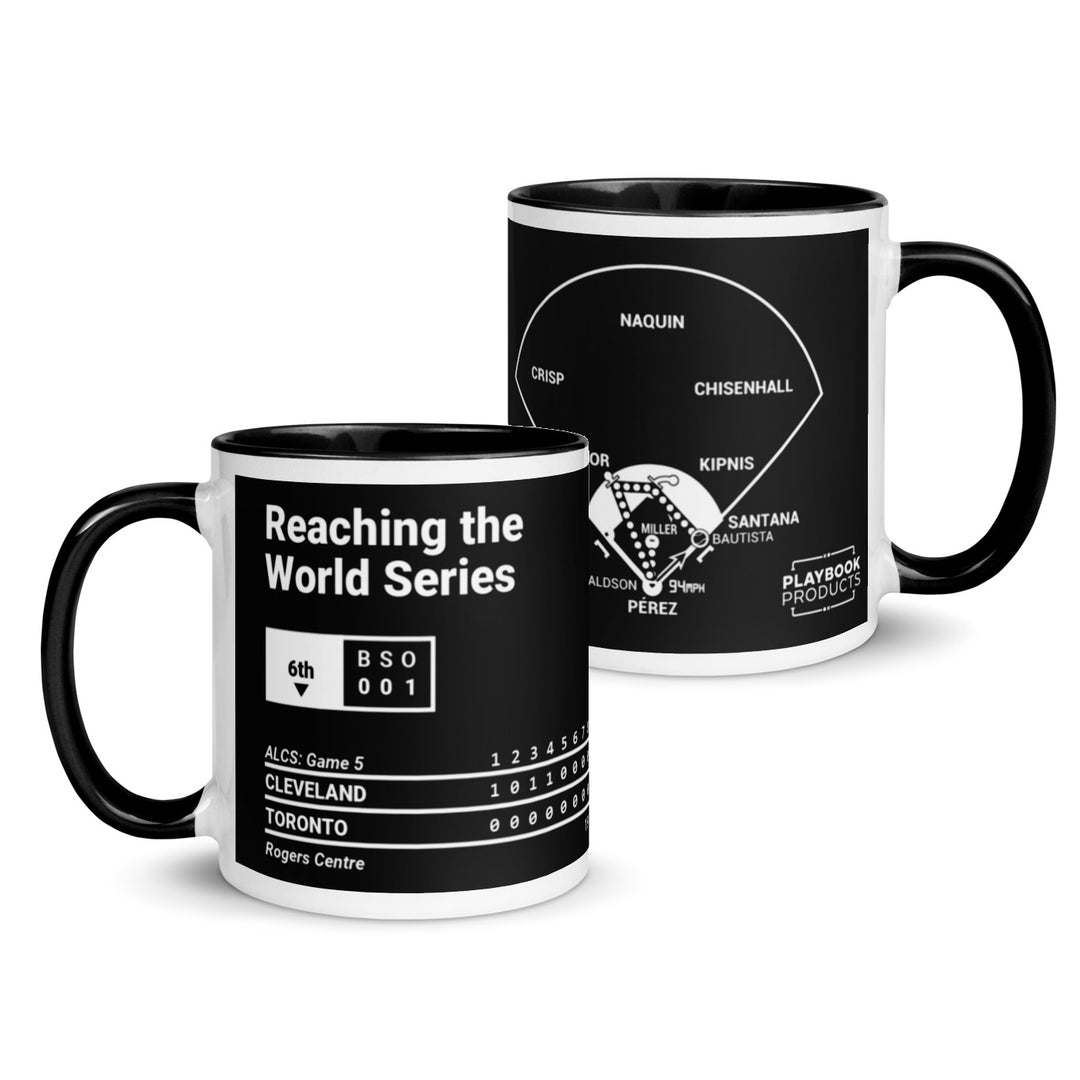 Cleveland Guardians Greatest Plays Mug: Reaching the World Series (2016)