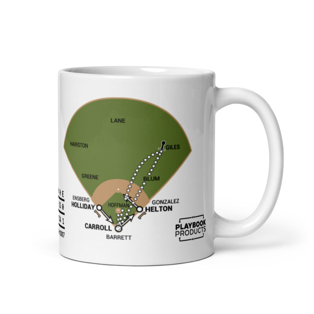 Colorado Rockies Greatest Plays Mug: Game 163 (2007)