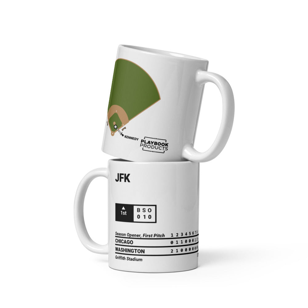Democrat Presidents Greatest Plays Mug: JFK (1961)