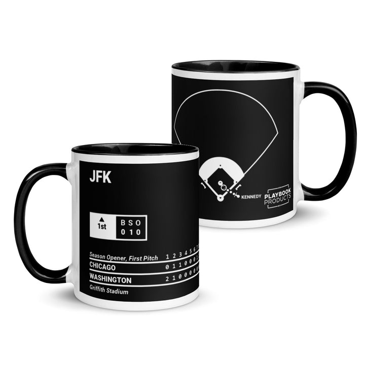 Democrat Presidents Greatest Plays Mug: JFK (1961)