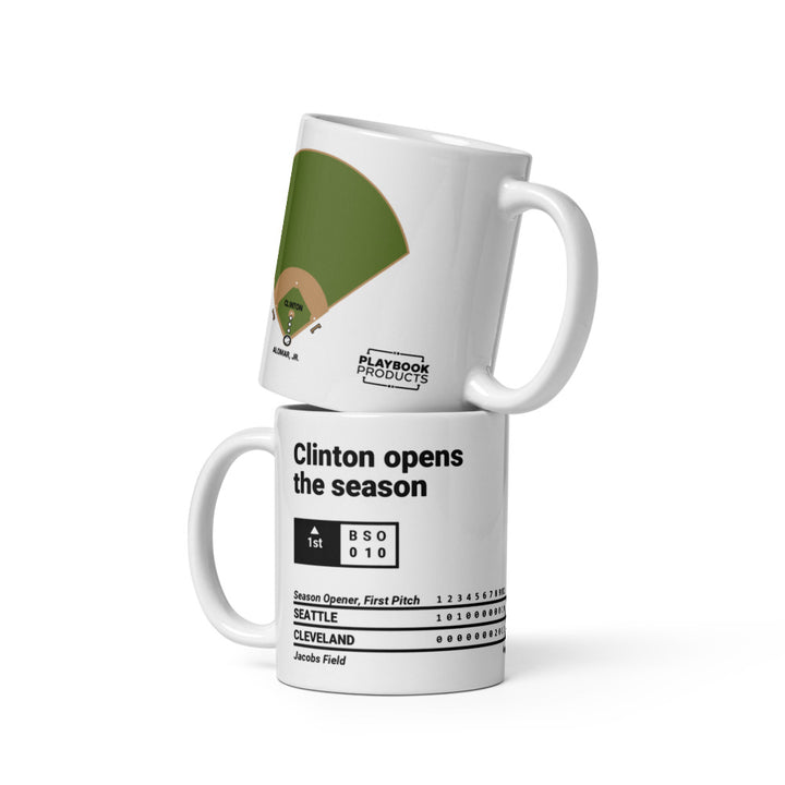 Democrat Presidents Greatest Plays Mug: Clinton opens the season (1994)