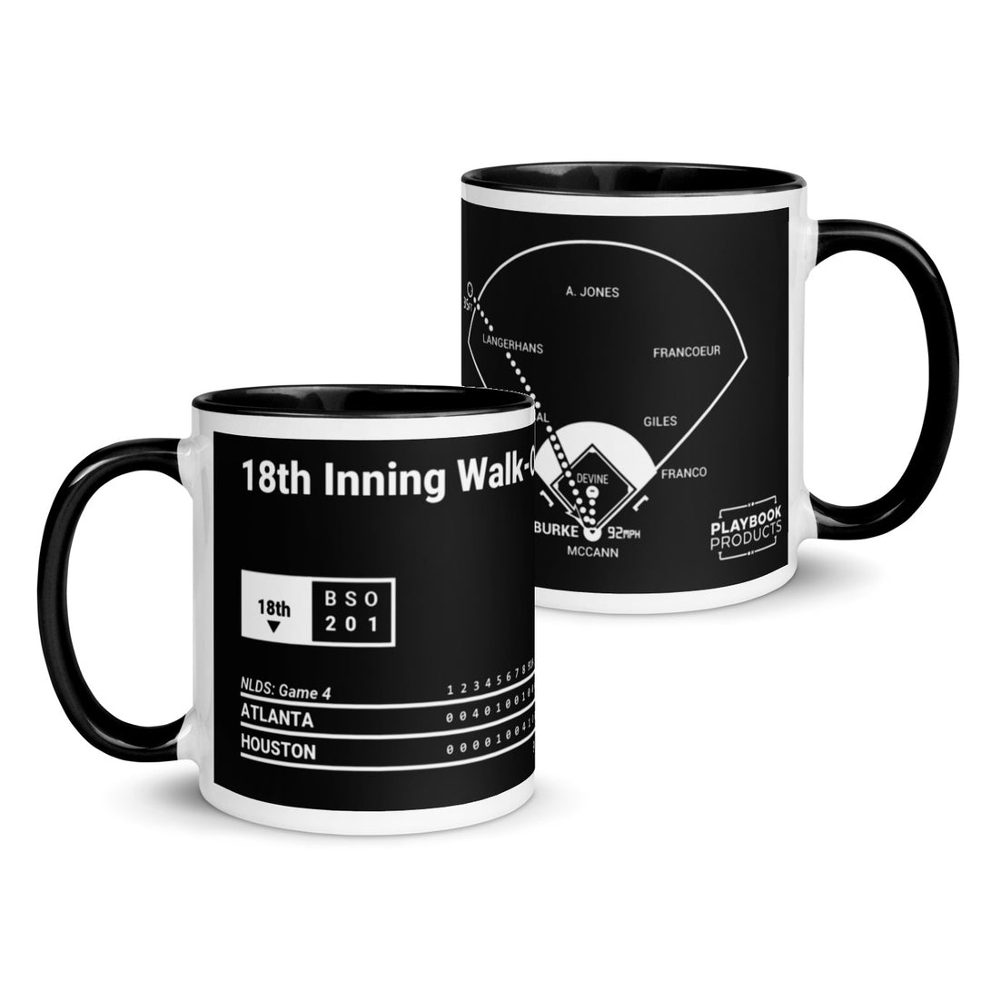 Houston Astros Greatest Plays Mug: 18th Inning Walk-Off (2005)